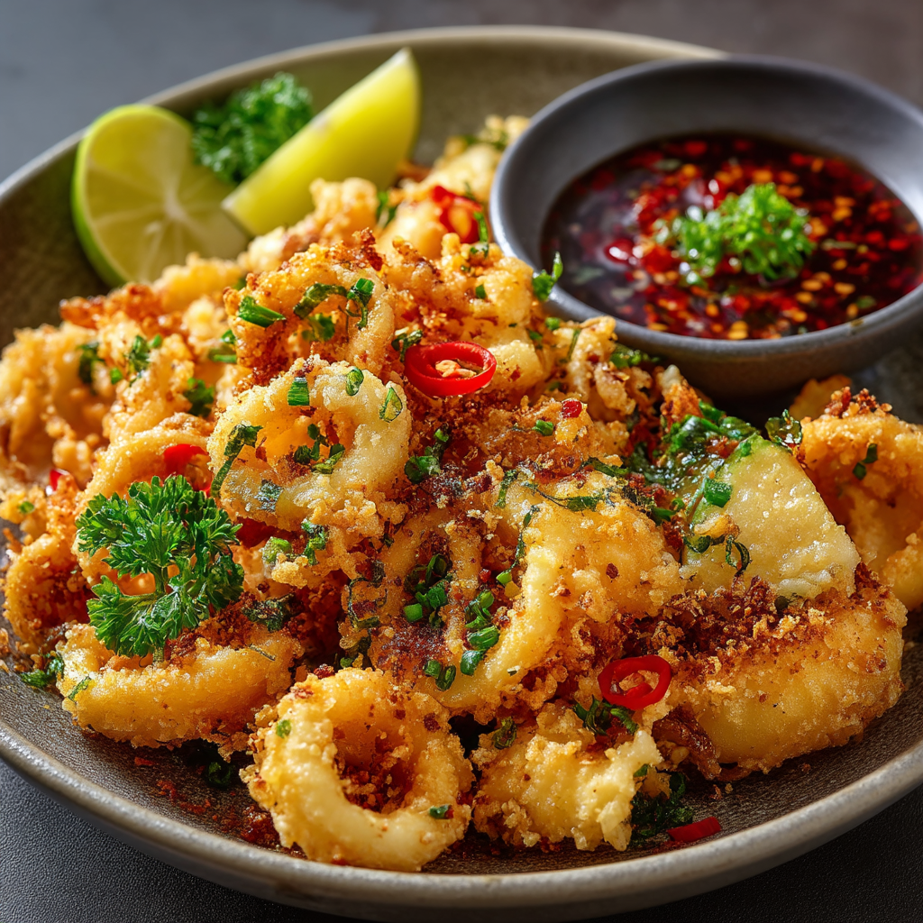 Crispy Fried Squids