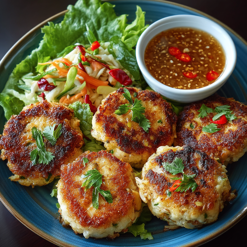 Bánh Xếp Của (Vietnamese Crab Cake)